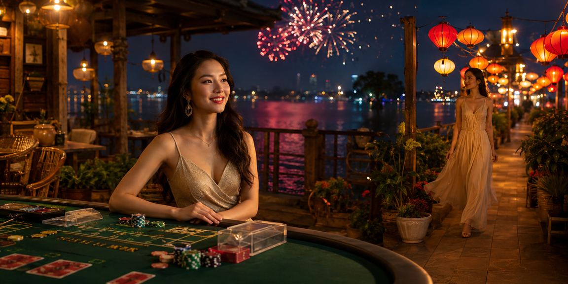Không khí bàn baccarat trực tiếp tại Hà Nội với người chơi theo dõi live casino 65z3